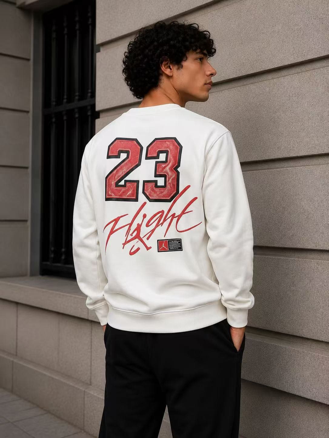 Flight SweatShirt White